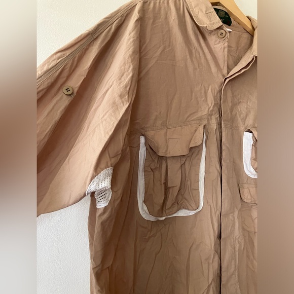 Orvis Mens XXL Lightweight Fishing Outdoor Shirt Breathable Mesh Utility Pocket - Picture 7 of 8